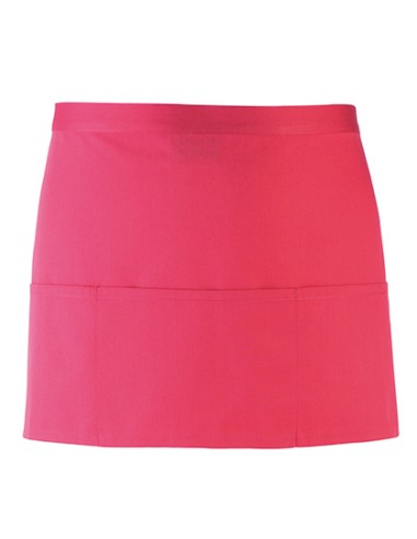 PRE-PR155-Colours Collection 3-Pocket Apron